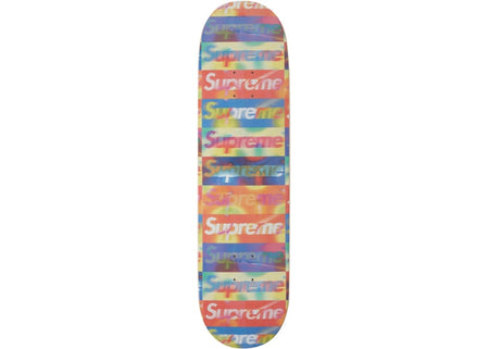 Distorted Logo Skateboard - Yellow