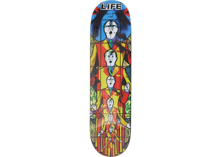 Gilbert & George/Supreme LIFE Skateboard - Red