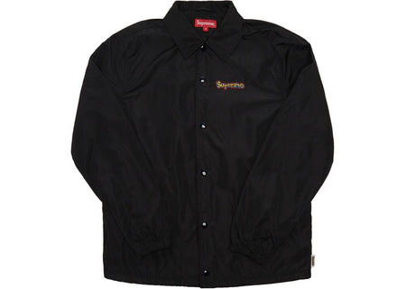 Gonz Logo Coaches Jacket - Black