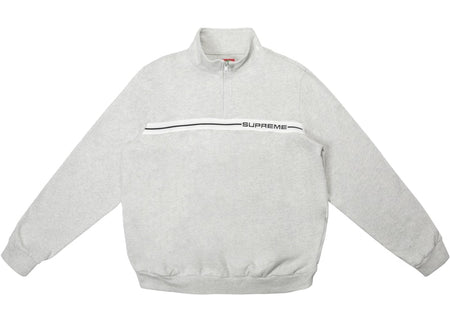 Half Zip Warm Up - Ash Grey