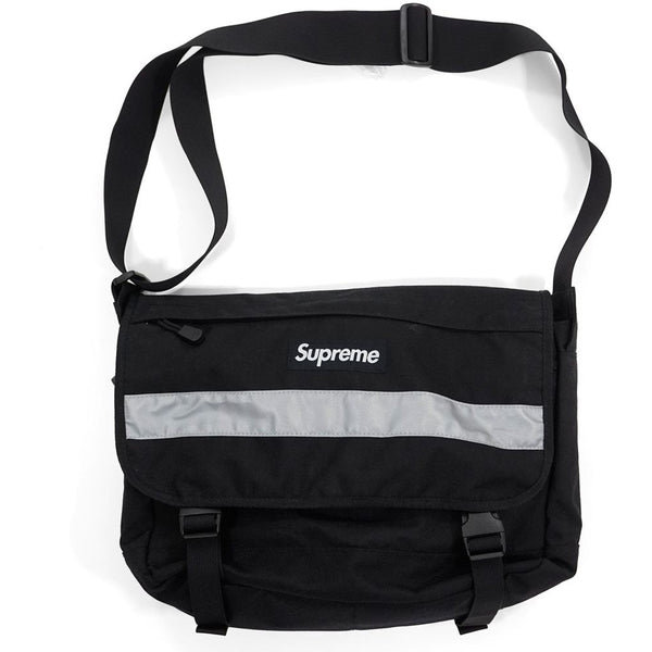 Hi-Vis Messenger Bag - Black