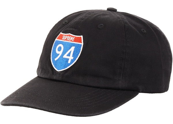 Supreme Interstate 6-Panel Hat - Black