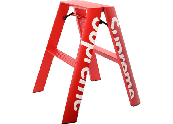 Lucano Step Ladder - Red