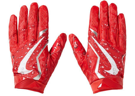 Supreme Nike Vapor Jet 4.0 Football Gloves - Red