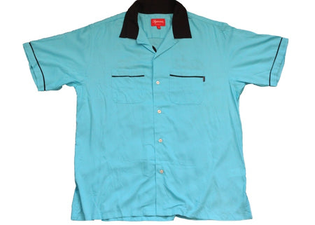 Playboy Bowling Shirt - Blue