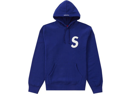 S Logo Hooded Sweatshirt - Royal Blue