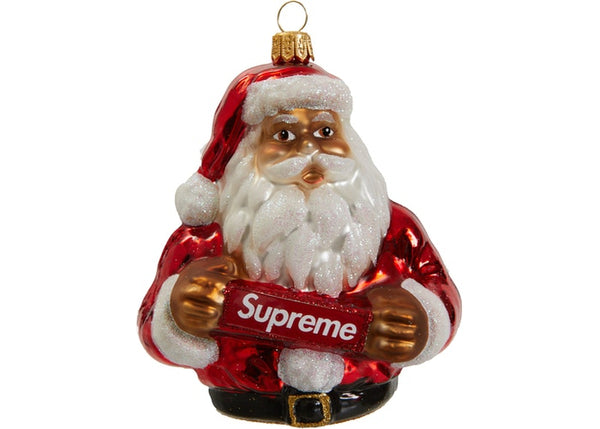 Santa Ornament - Red