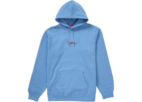 Tag Logo Hooded Sweatshirt SS19 - Columbia Blue