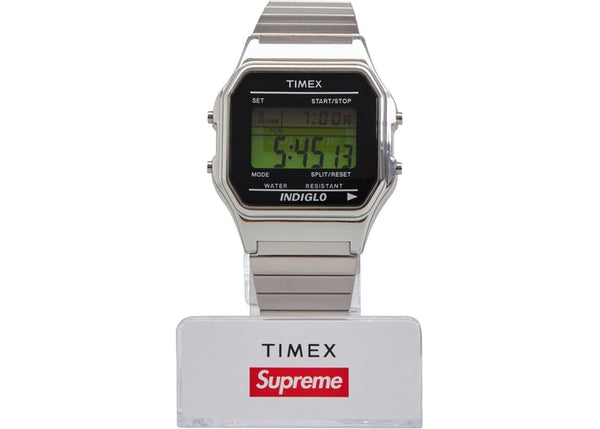 Supreme/Timex Digital Watch FW19 - Silver