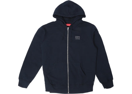 World Famous Zip-Up Hoodie SS18 - Navy