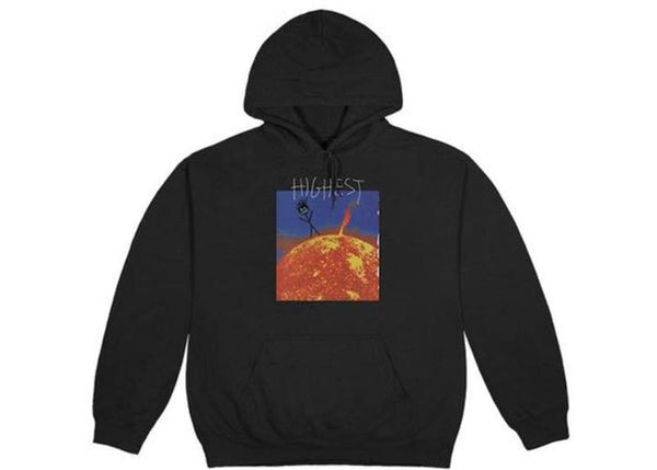 Travis Scott Highest In The Room Sun Hoodie - Black