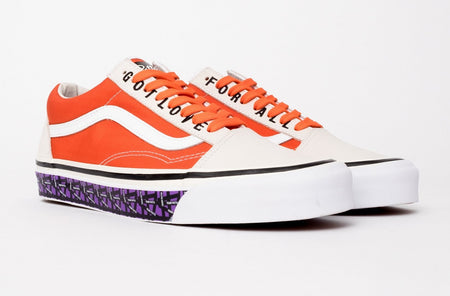 Vans Old Skool 36 DX Patta - White/Orange