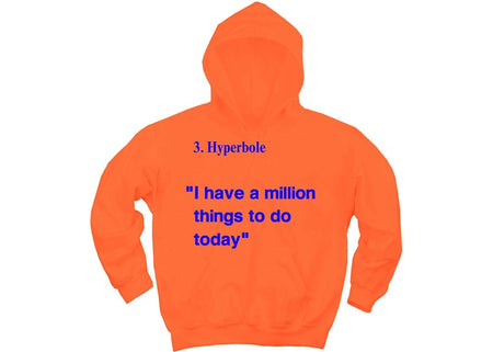 Hyperbole Hoodie - Orange