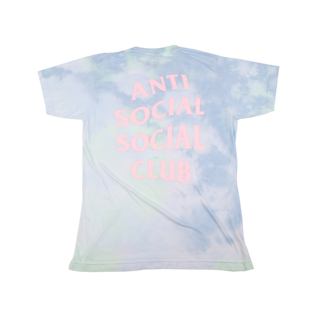LSD Green S/S T-Shirt - Green Tie Dyed/Pink Print