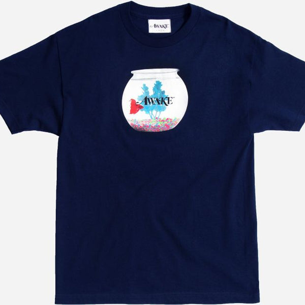 Fishbowl Tee - Navy