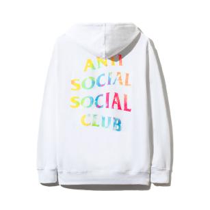 Thai Dye White Hoodie  - White