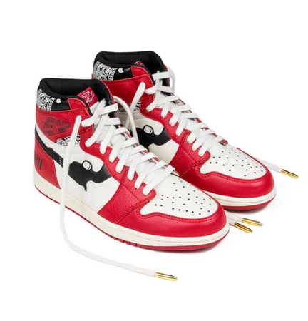 AJ1 - One in the Chamber - White/Red/Black