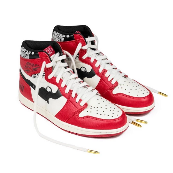 AJ1 - One in the Chamber - White/Red/Black