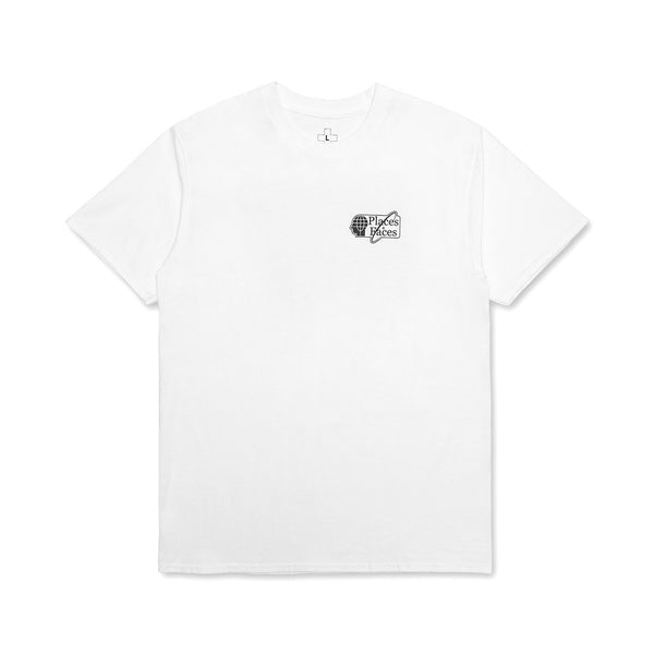 Places Plus Faces Tech T-Shirt  - White