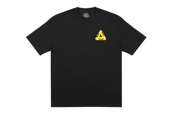 Palace Tri to Help S/S T-Shirt - Black/Yellow