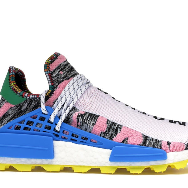 NMD Hu Pharell Solar Pack Mother - White/Pink/Yellow
