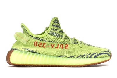 Yeezy 350 V2 - Frozen Yellow Zebra - Yellow/Grey/Red