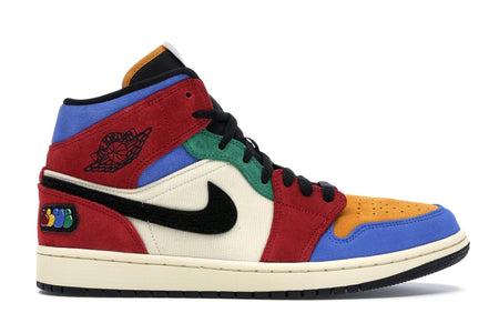 Air Jordan 1 Mid SE Fearless Blue the Great - Multicolor