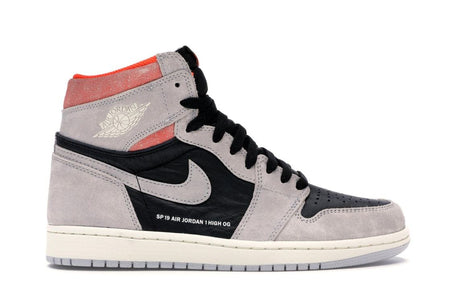 Air Jordan 1 High OG - Grey/Crimson Red