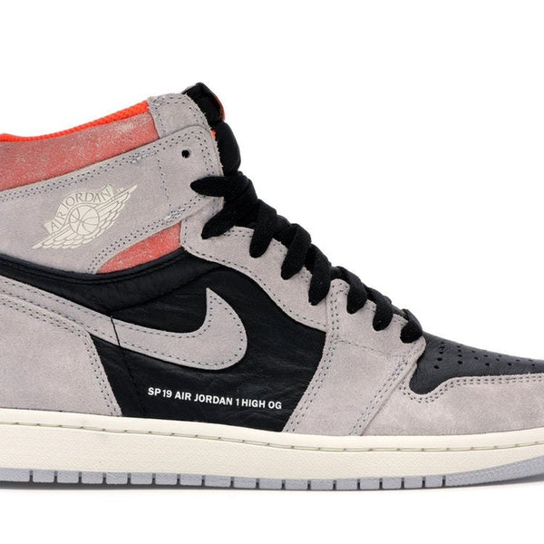 Air Jordan 1 High OG - Grey/Crimson Red