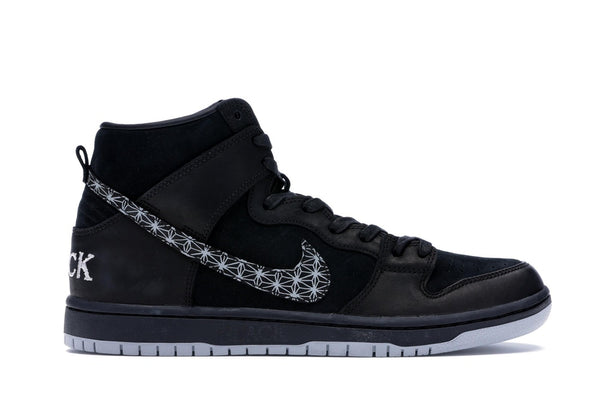 SB x Black Bar Zoom Dunk High Pro QS  - Black