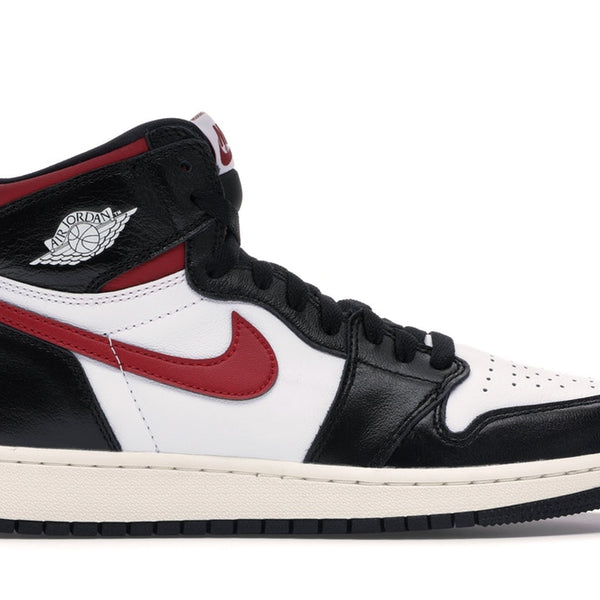 Jordan 1 Retro High Black Gym Red (GS) - Black/White/Red