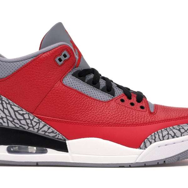 Jordan 3 Retro Fire Red - Red