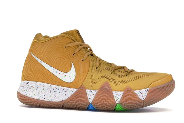 Kyrie 4 Cinnamon Toast Crunch - Metallic Gold Coin/White