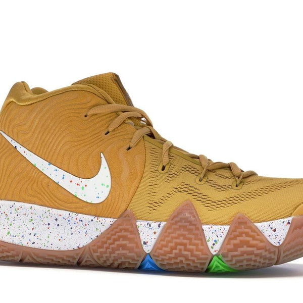 Kyrie 4 Cinnamon Toast Crunch - Metallic Gold Coin/White