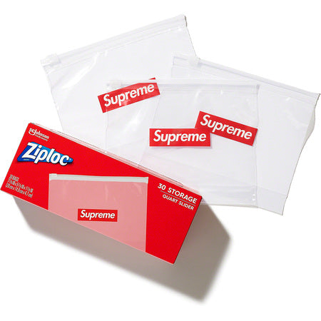 Supreme/Ziploc Bags (Box of 30) - Clear