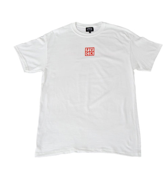 Logo White S/S Tee Motto - White