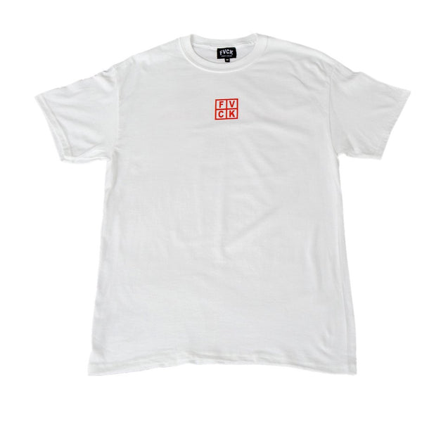 Logo White S/S Tee Motto - White