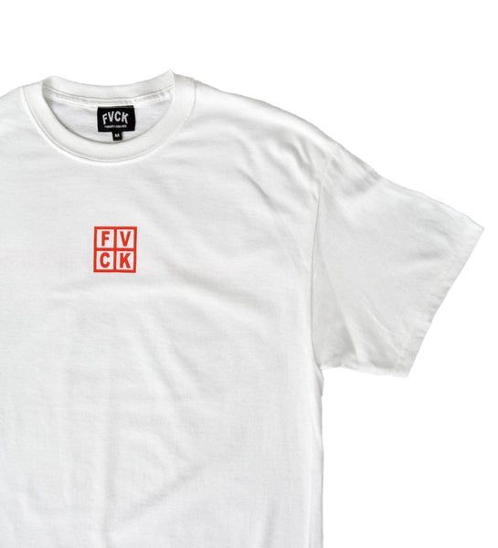 Logo White S/S Tee Motto - White