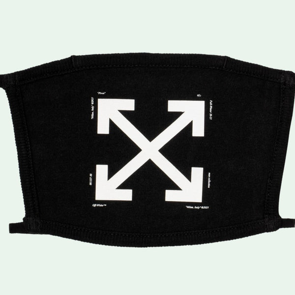Off-White Arrows Over The Head Face Mask - Black/White