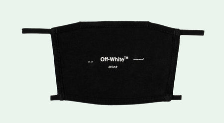 Off-White "Logo" Over The Head Face Mask - Black