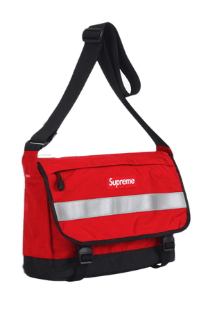 Hi-Vis Messenger Bag - Red