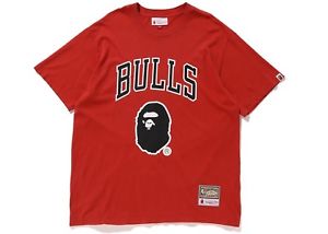 Bulls Bape S/S Tee - Red