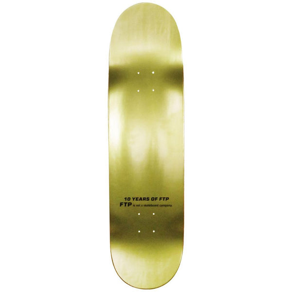 Logo Skateboard Deck - Gold