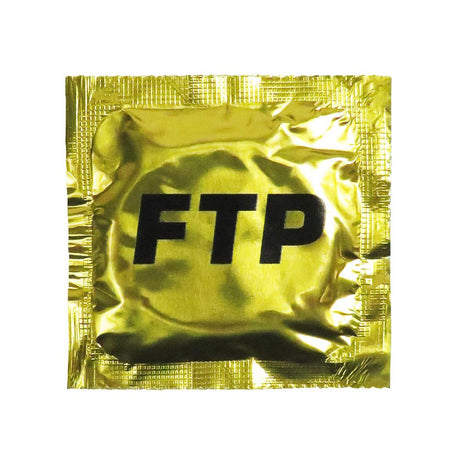 FTP Logo Condom - Gold